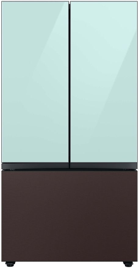 Samsung Bespoke 18" Morning Blue Glass French Door Refrigerator Top Panel 11