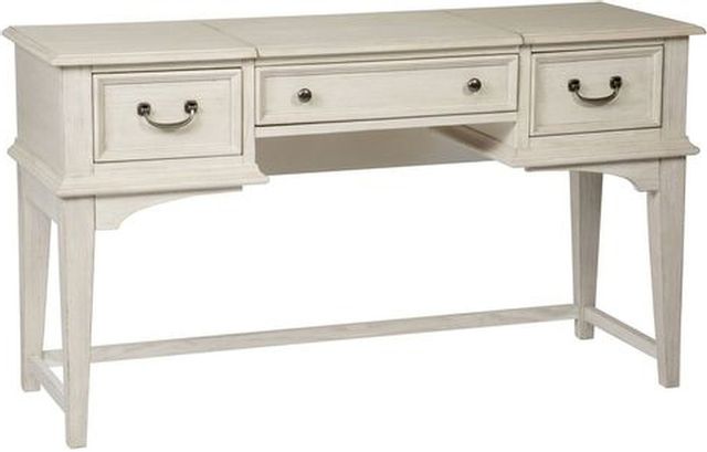 Liberty Furniture Bayside Antique White Youth Bedroom Vanity Desk-0