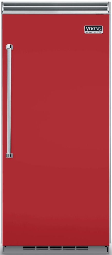 Viking® 5 Series 22.8 Cu. Ft. San Marzano Red Professional Right Hinge All Refrigerator 0