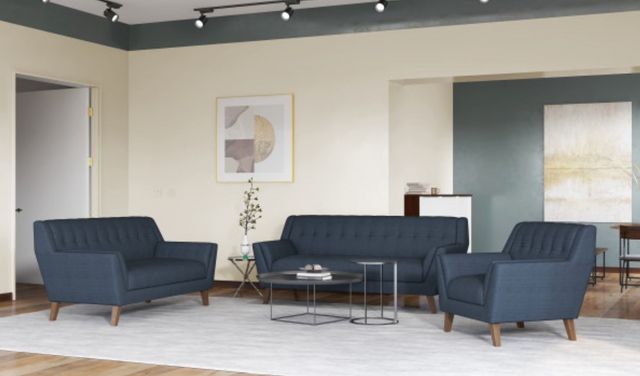 Emerald Home Binetti Navy Sofa | Big Sandy Superstore | Furniture ...