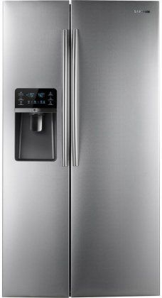 Samsung 29.6 Cu. Ft. Side-by-Side Refrigerator-Stainless Steel