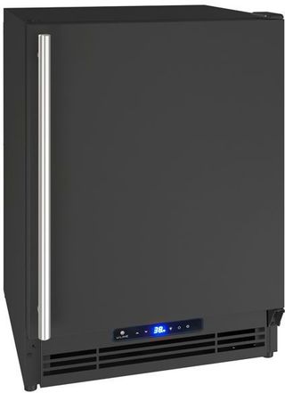U-Line® 2.1 Cu. Ft. Black Under The Counter Refrigerator