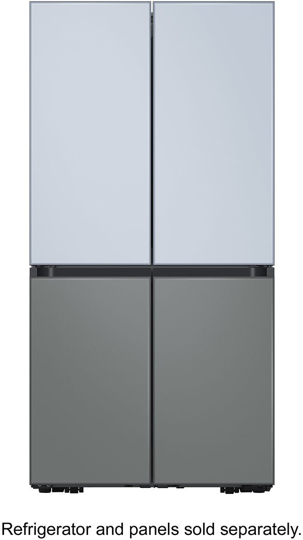 Samsung Bespoke 18" Grey Glass Refrigerator Bottom Panel 2