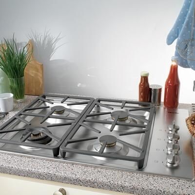 Miele 30" Gas Stainless Steel Cooktop-1
