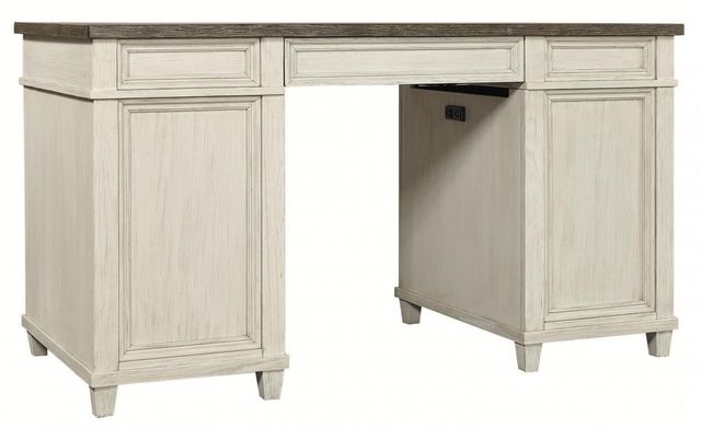Aspenhome® Caraway Aged Ivory Crafting Desk-2