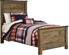 Signature Design by Ashley® Trinell Rustic Brown Twin Panel Bed