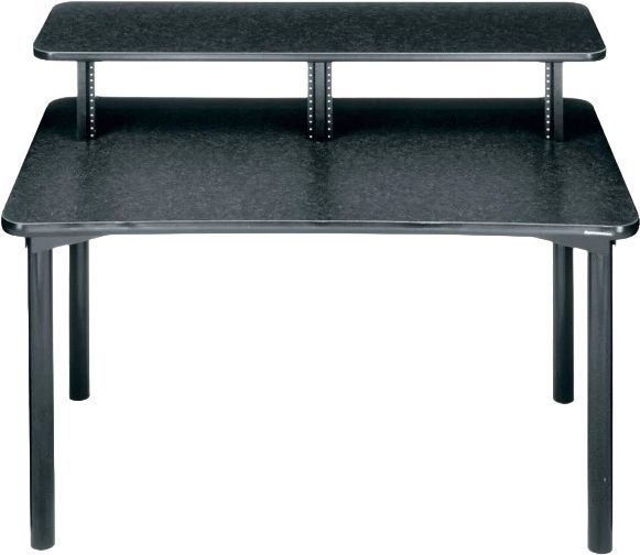 Middle Atlantic Products® MDV Series 2 Rack Bay Straight Desk