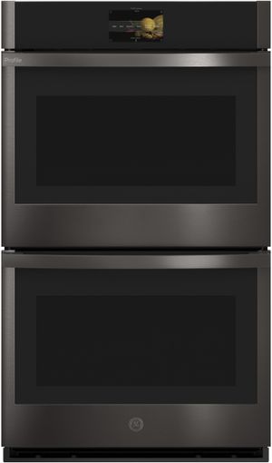 GE Profile™ 30" Black Stainless Steel Built In Convection Double Wall Oven