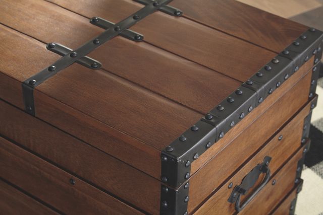 Signature Design by Ashley® Kettleby Brown Storage Trunk 8