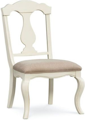 Legacy Kids Teen Charlotte Antique White Youth Upholstered Chair