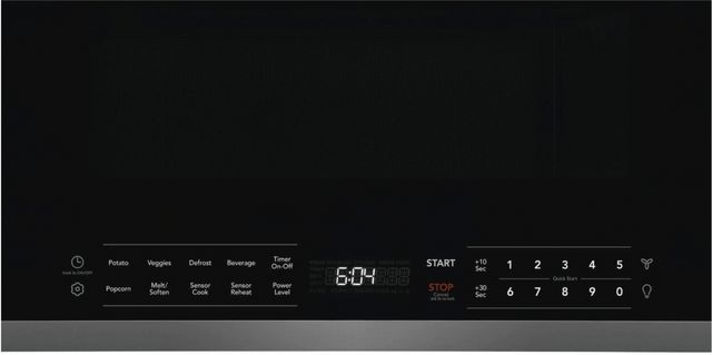 Frigidaire Gallery® 1.9 Cu. Ft. Smudge-Proof® Black Stainless Steel Over The Range Microwave 3