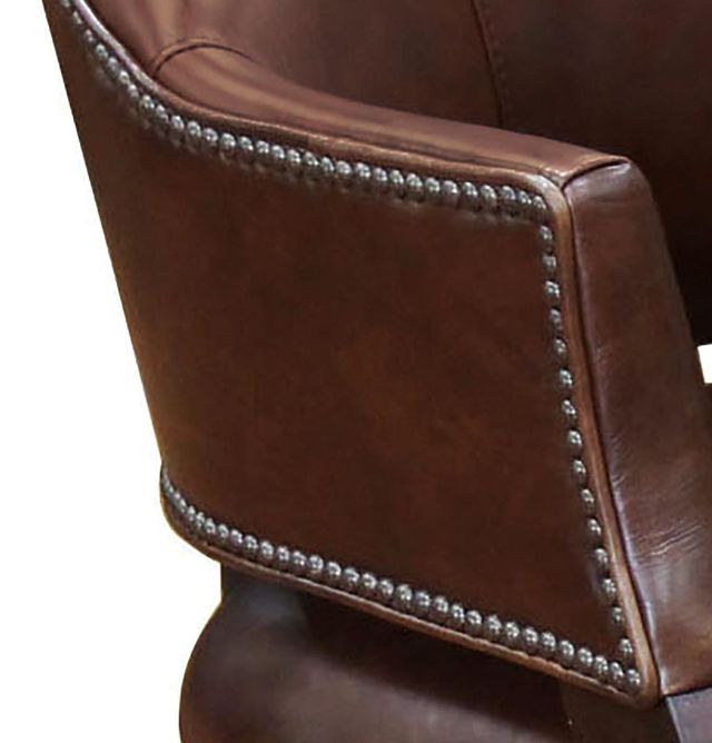 Hooker® Furniture CC Isadora Nut/Natchez Brown Joker Game Chair 2