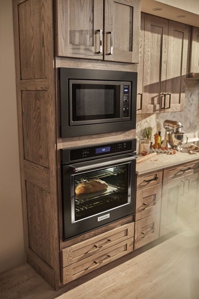 KitchenAid® 2.2 Cu. Ft. Black Stainless Steel Countertop Microwave 8