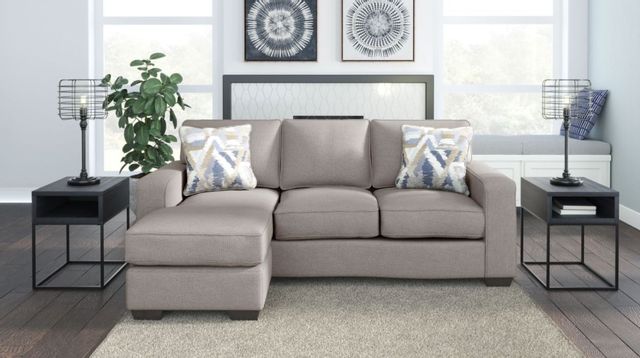 Canapé avec chaise longue Greaves en tissu gris Signature Design by Ashley® 6