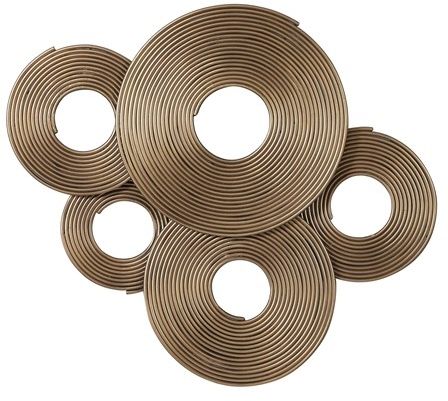 Uttermost® by Jim Parsons Ahmet Gold Rings Wall Decor-0