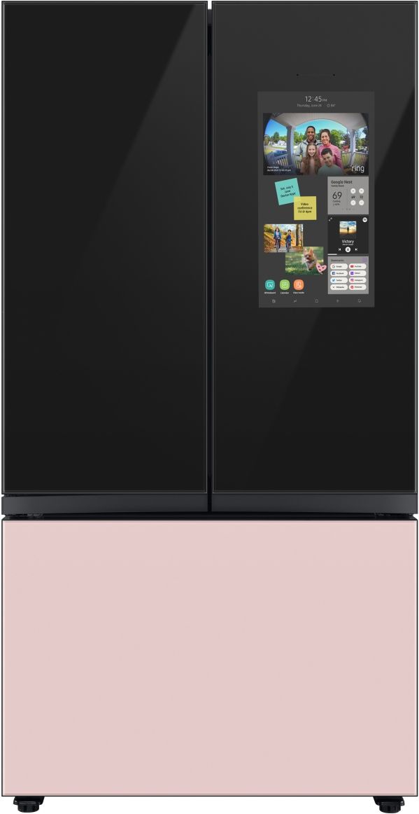 Samsung Bespoke 18" Charcoal Glass French Door Refrigerator Top Panel 1
