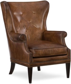 Hooker® Furniture CC Maya Natchez Brown Wing Club Chair