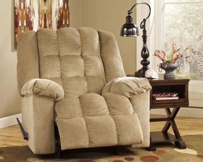 Fauteuil berçant inclinable Ludden, beige, Signature Design by Ashley® 2