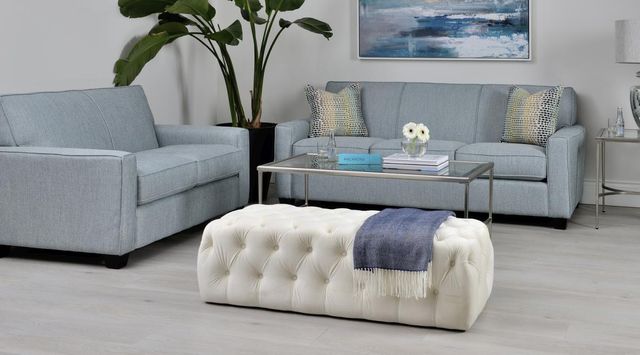 Decor-Rest® Furniture LTD Blue Sofa 3