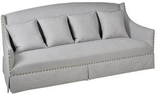 A & B Home Hibbard Grey Sofa