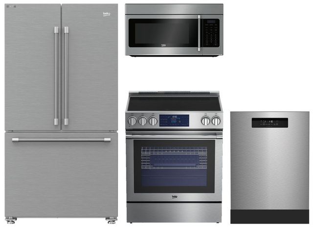 Beko Front Control Electric Range Kitchen Package