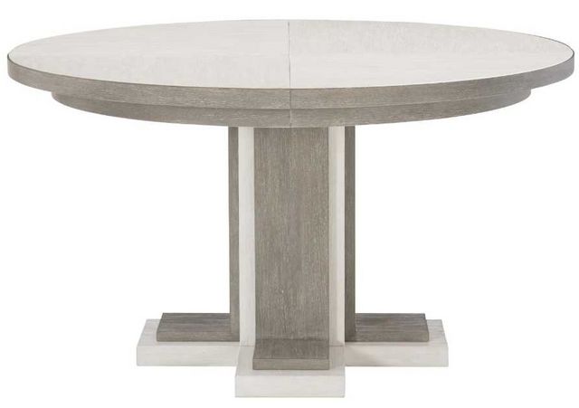 Bernhardt Foundations Light Shale/Linen Dining Table | Factory Direct ...