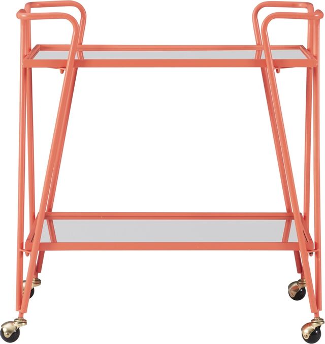 Linon Ellie Coral Bar Cart-1
