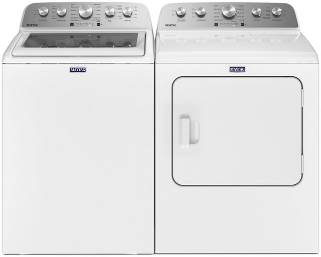 Maytag® 4.8 Cu. Ft. White Top Load Washer 8