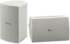 Yamaha® White High Performance Outdoor Speakers