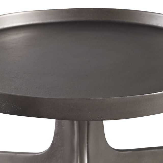 Uttermost® Kenna Nickel Accent Table 2