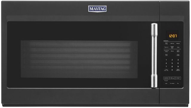 Maytag® 1.9 Cu. Ft. Cast Iron Black Over The Range Microwave