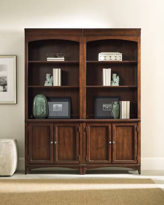 Hooker® Furniture Latitude Dark Walnut Bunching Bookcase-3