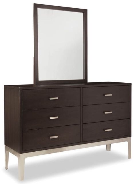 Durham Furniture Defined Distinction Vertical Frame Mirror 2