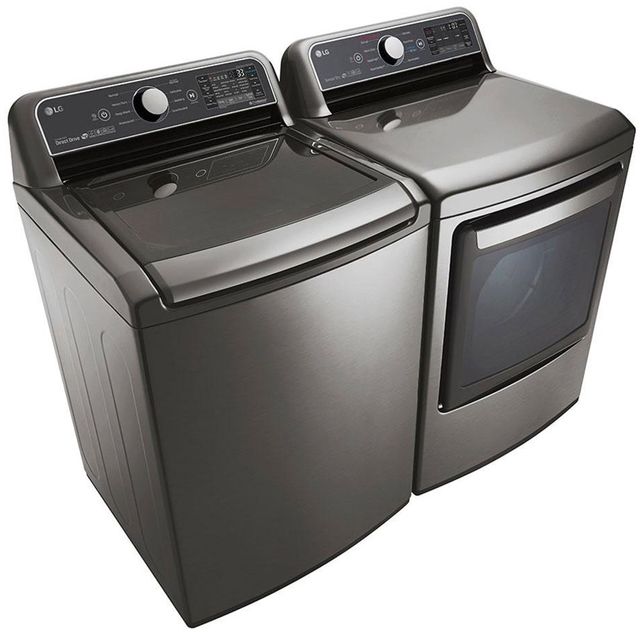 LG 5.0 Cu. Ft. Graphite Steel Top Load Washer 8