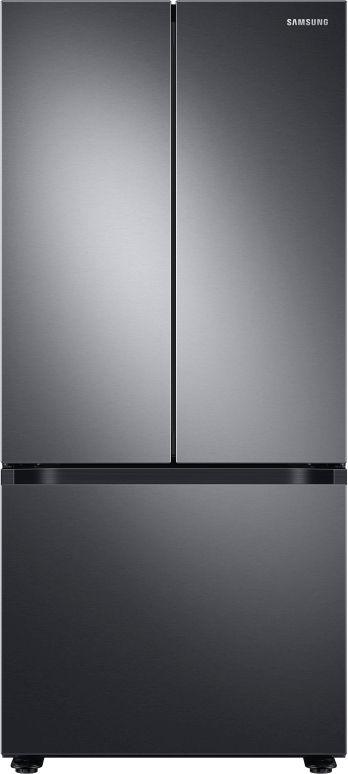 Samsung 22.1 Cu. Ft. Fingerprint Resistant Black Stainless Steel French Door Refrigerator