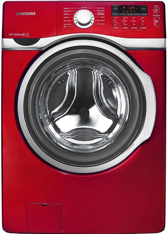 Samsung Red Front Load Washer