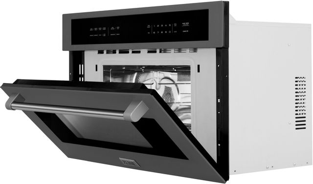ZLINE 30" Black Stainless Steel Electric Speed Oven 5