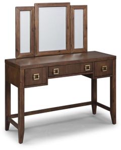 homestyles® Bungalow Brown Vanity with Mirror