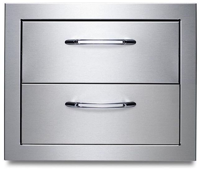 Capital Cooking Precision Series 16" 2 Drawer Storage Accessory 0