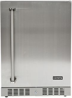 Coyote Outdoor Living 24” Outdoor Refrigerator-Stainless Steel