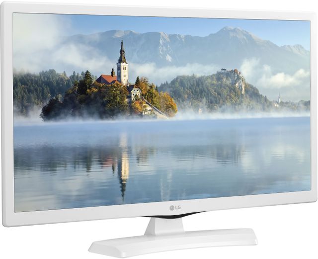 LG 24" 720p HD LED TV-White 3