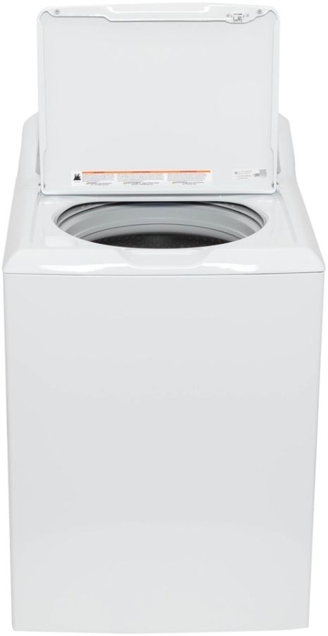 GE® 4.6 Cu. Ft. White Top Load Washer-3