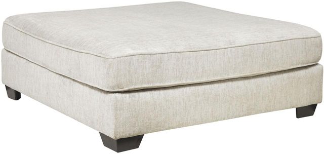Signature Design by Ashley® Rawcliffe Parchment Over-sized Accent Ottoman-0