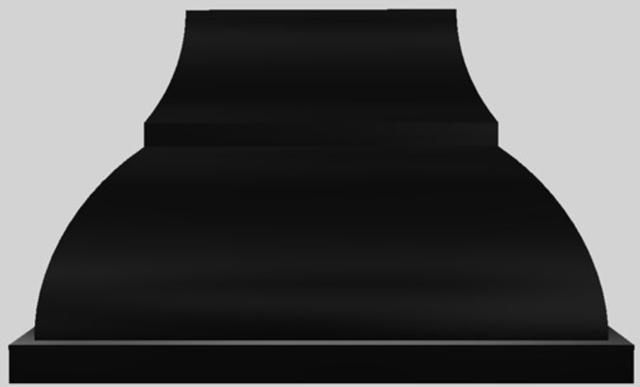 Vent-A-Hood® Designer Series 48" Black Wall Mounted Range Hood