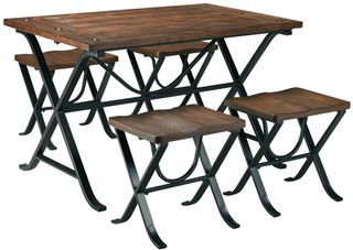 Signature Design by Ashley® Freimore Medium Brown Dining Room Table Set P33607589