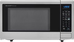 Sharp® Carousel® Countertop Microwave Oven-Stainless Steel-SMC1842CS