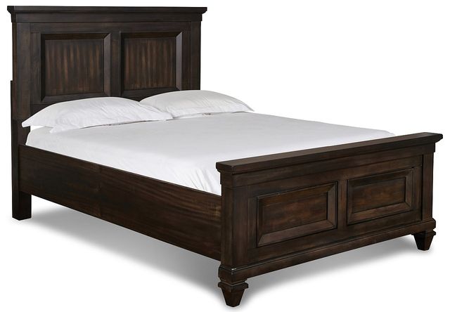 New Classic® Furniture Sevllia Burnished Cherry Youth Full Panel Bed-0