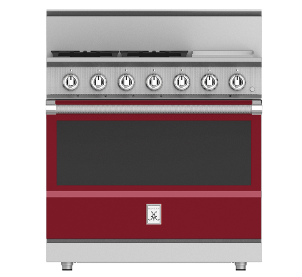 Hestan KRG Series 36" Steeletto Pro Style Liquid Propane Gas Range with 12" Griddle 60