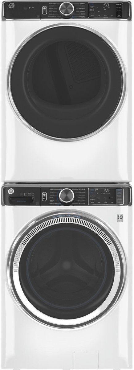 GE® 5.0 Cu. Ft. White Smart Front Load Washer | Yale Appliance