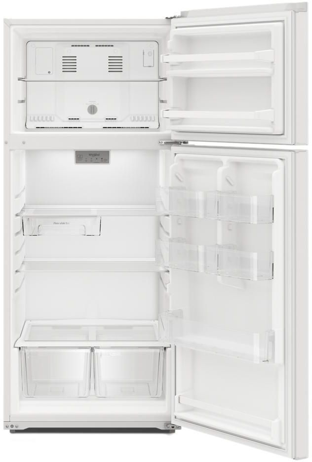 Whirlpool® 16 3 Cu Ft White Top Freezer Refrigerator Spencers Tv